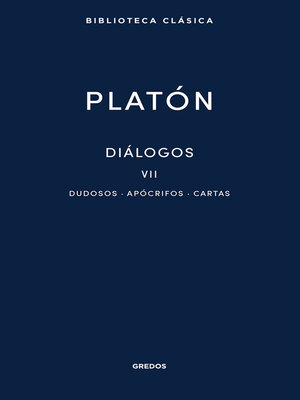 cover image of Diálogos VII